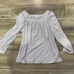 Striped old navy shirt blouse